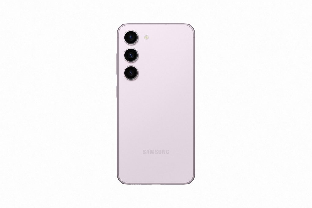 Galaxy S23_Product Image_Lavender_Back_HI